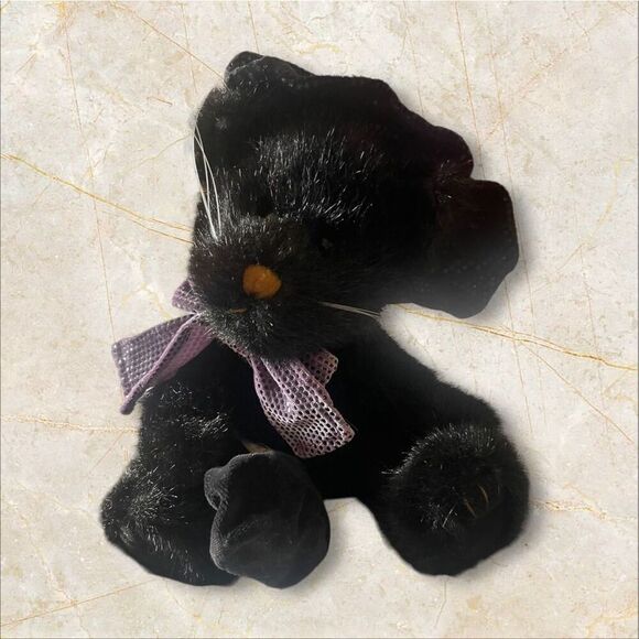 The Boyds Collection Ltd Kids Black Bears Zelda Z. Witchy Puss Boyds Bear Plush - Picture 1 of 16